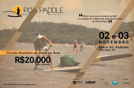 cartaz poa paddle